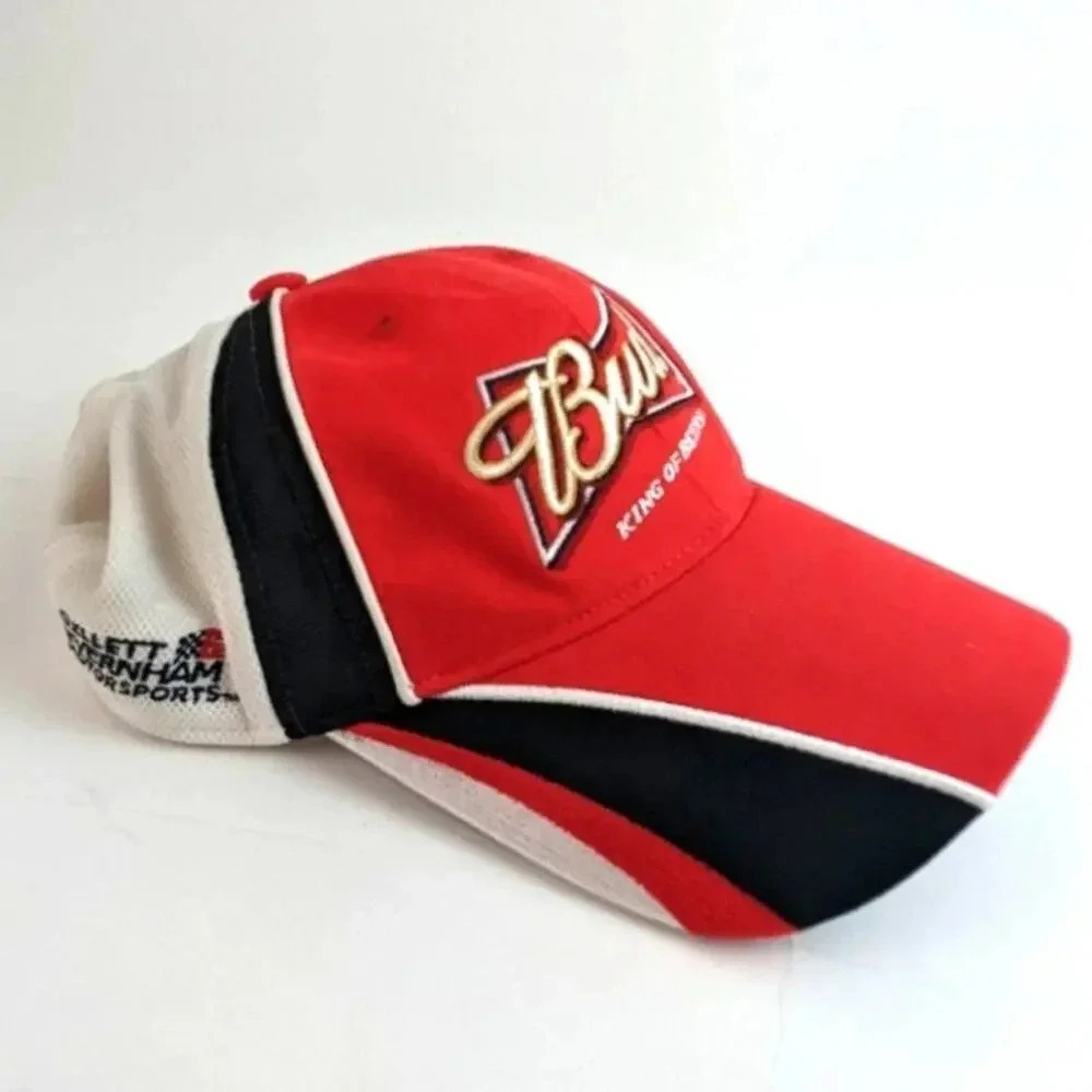 CHASE Authentics Kasey Kahne #8 NASCAR Bud Budweiser Snapback Hat - Picture 2 of 6